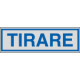 Etichette argento TIRARE