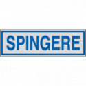 Etichette argento SPINGERE