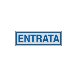Etichette argento ENTRATA
