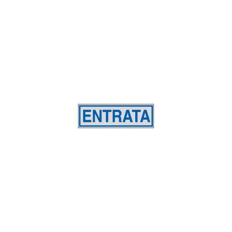 Etichette argento ENTRATA