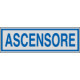 Etichette argento ASCENSORE