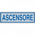 Etichette argento ASCENSORE