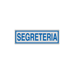 Etichette argento SEGRETERIA