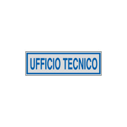 Etichette argento UFFICIO TECNICO