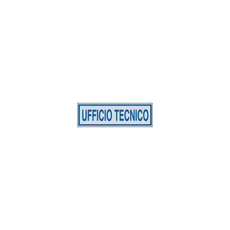 Etichette argento UFFICIO TECNICO