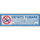 Etichette argento vietato fumare