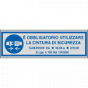 Etichette argento obbligo UTILIZZARE LA CINTURA
