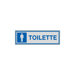 Etichette argento TOILETTE UOMO