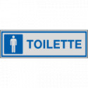 Etichette argento TOILETTE UOMO
