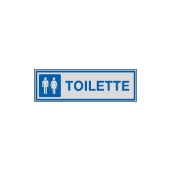 Etichette argento TOILETTE UOMO/DONNA