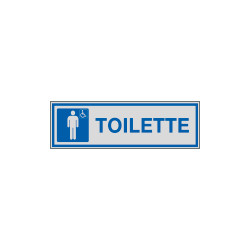 Etichette argento TOILETTE UOMO + DIVERSAMENTE ABILE