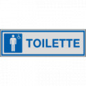 Etichette argento TOILETTE UOMO + DIVERSAMENTE ABILE