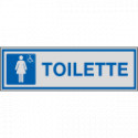 Etichette argento TOILETTE DONNA + DIVERSAMENTE ABILE