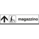 Cartello scatolato MAGAZZINO avanti