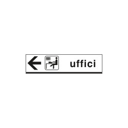 Cartello UFFICI sinistra