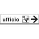 Cartello UFFICIO destra
