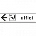 Cartello indicazione UFFICI sinistra