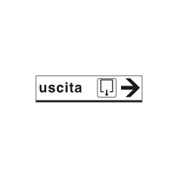 Tabella indicazione USCITA destra