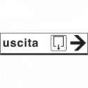 Tabella indicazione USCITA destra