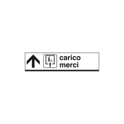 Tabella indicazione CARICO MERCI avanti
