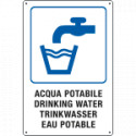 Cartello "ACQUA POTABILE"