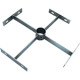 Kit staffe x palo mm60+ bulloni x montaggio 4 tabelle scat. non incluse