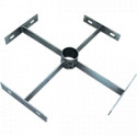 Kit staffe x palo mm60+ bulloni x montaggio 4 tabelle scat. non incluse