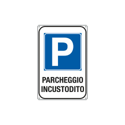 Cartello PARCHEGGIO RISERVATO AI CLIENTI