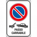 Cartello Passo carrabile