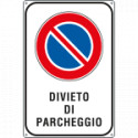 Cartello DIVIETO DI PARCHEGGIO