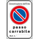 Cartello passo carrabile