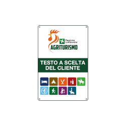 Cartello agriturismo regione lombardia