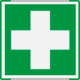 Segnal. all. Metal mono profilo VERDE Pronto Soccorso EN ISO 7010 E003