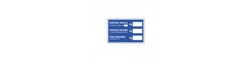 SEGNALETICA DI INFORMAZIONE