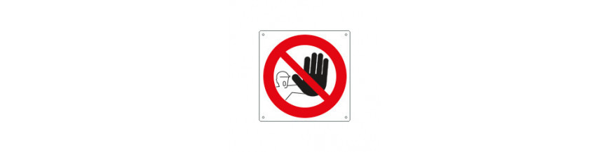 SEGNALETICA DI DIVIETO