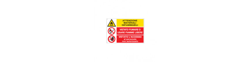 SEGNALETICA DI SICUREZZA SEGNALETICA DI SICUREZZA